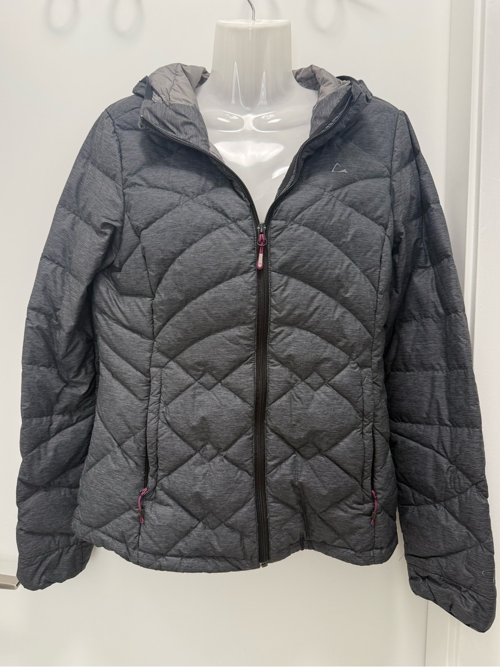 Paradox Packable Grey Lightweight Jacket Size S